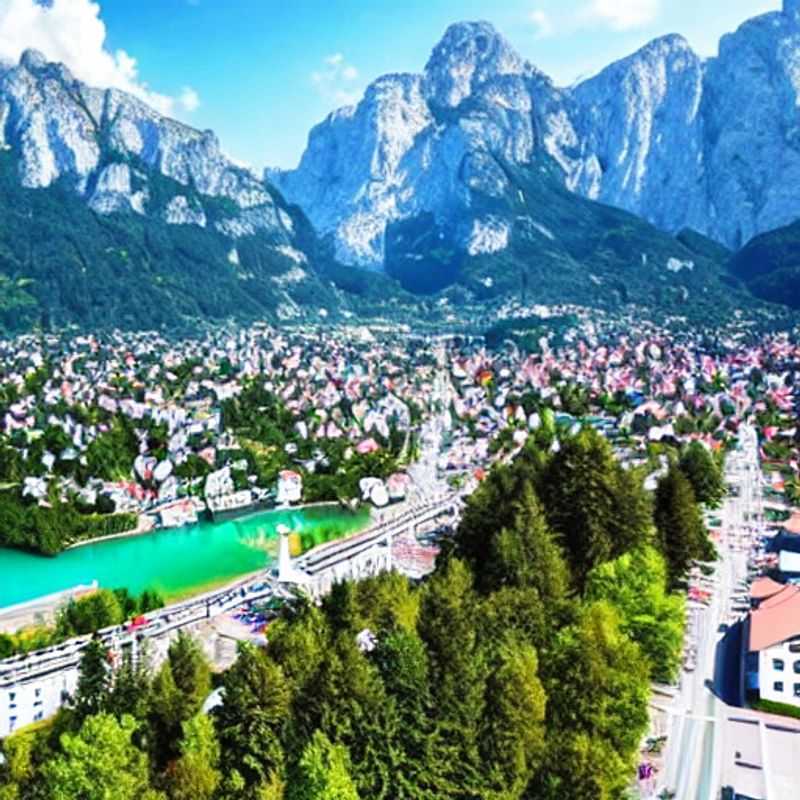 Aquí hay algunas opciones para el texto alternativo en español para una imagen de Garmisch-Partenkirchen en primavera, dependiendo del contenido específico de la imagen: