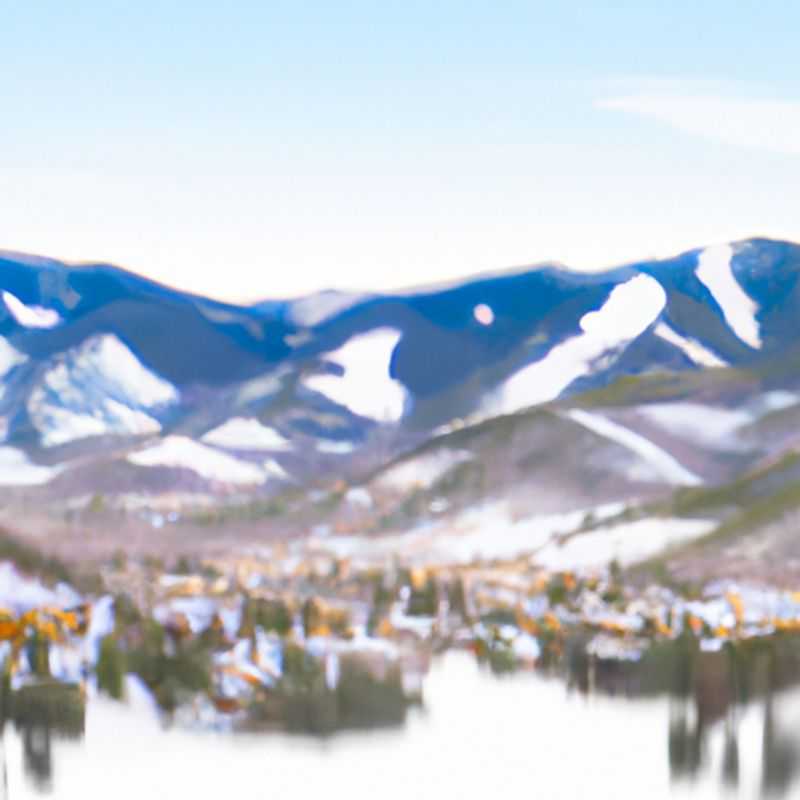 The Long-term Traveler and their partner carving graceful turns down the powdery slopes of Vail Mountain Resort, USA, immersed in the thrill of a 3-week ski adventure.