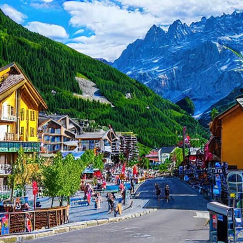 Le printemps à Alpe d'Huez : des paysages magnifiques et ensoleillés. (Spring in Alpe d'Huez: Magnificent and sunny landscapes.)