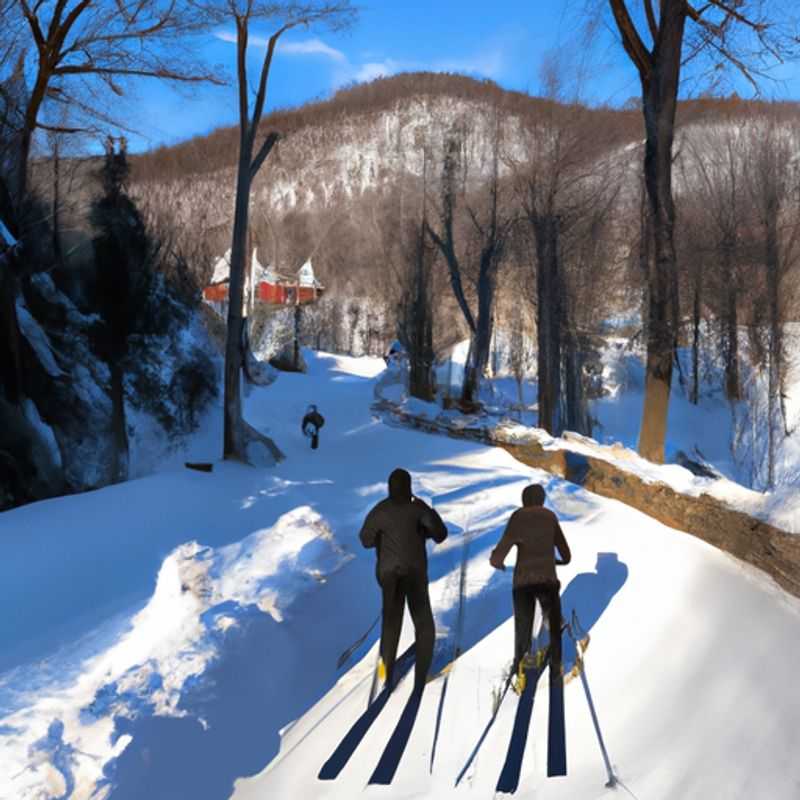 Snowshoeing in Domaine Saint-Bernard: A Winter Wonderland Adventure