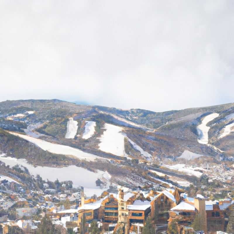 A Glide Through Winter Wonder: Beaver Creek Ice Rink in Colorado