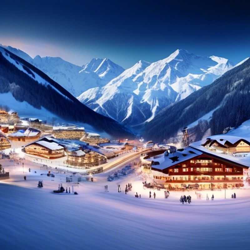 Explore a Montanha Gaislachkogl e Aproveite as Vistas Panorâmicas em Solden&#44; Austria Durante a Temporada de Esqui