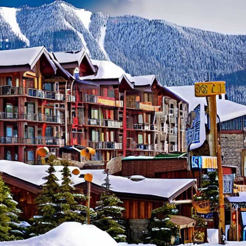 Le magnifique domaine skiable de Fernie Alpine Resort sous le soleil printanier.
