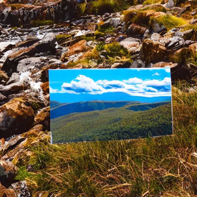 Les pentes ensoleillées de Falls Creek baignées de la lumière printanière.