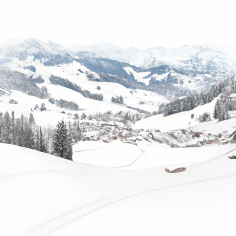 Snowboarding at the Snow Park in Gstaad Mountain Rides, Switzerland