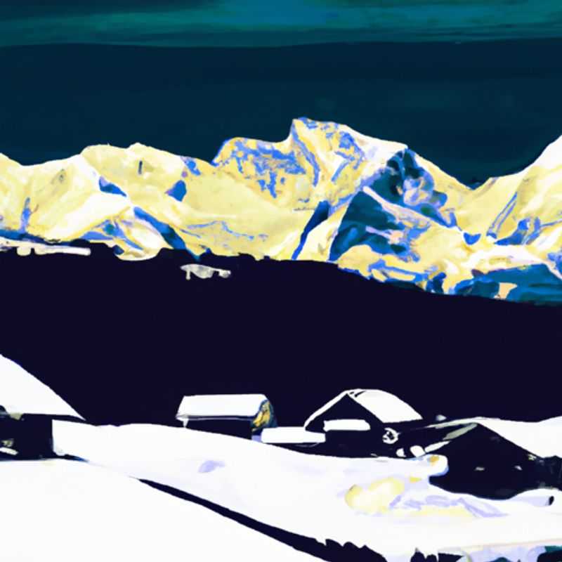 Six intrepid skiers gliding down the pristine slopes of Fulpmes, Austria, enveloped in the exhilaration of their 24-hour ski adventure amidst the breathtaking Tyrolean Alps.