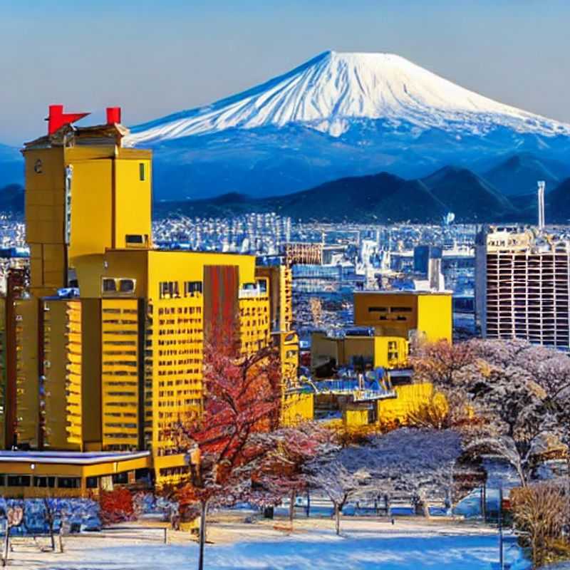 Sapporo Teine, Japão: Paisagem primaveril deslumbrante, ideal para uma viagem de férias escolares.