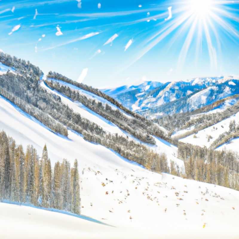 A solo traveler, The Romantic Traveler, carving graceful turns down the pristine slopes of Vail Mountain Resort, USA, immersed in the thrill of the ski season during their 3-day getaway.