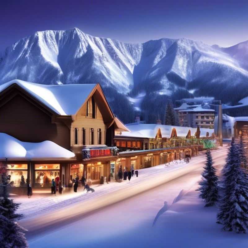 Explora la encantadora ciudad de Fernie en el Resort Alpino de Fernie durante la temporada de esquí