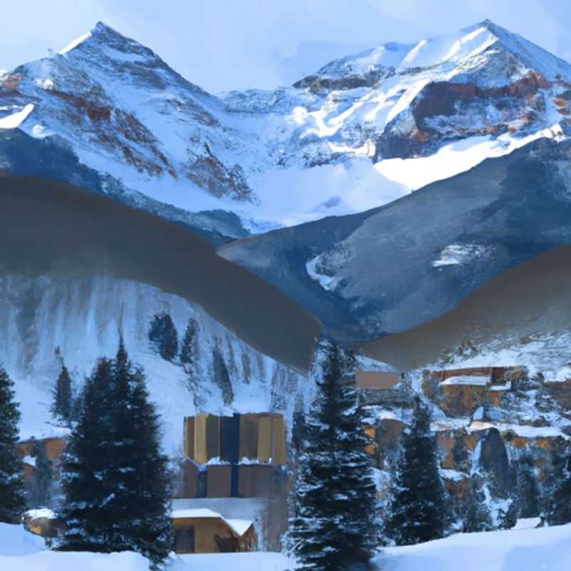 A family embarks on an exhilarating 5-day ski adventure in the picturesque mountain town of Telluride, USA, during the height of ski season, surrounded by breathtaking snow-capped peaks and pristine slopes.