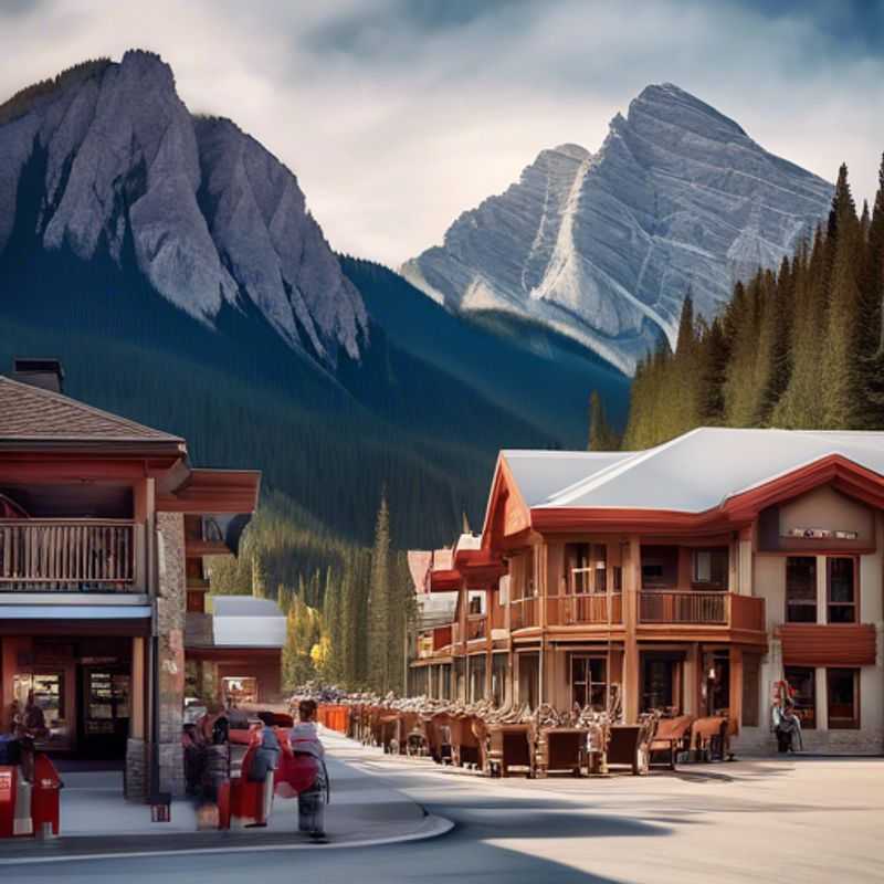 Essayez la raquette à neige à Mt. Norquay&#44; Canada&#44; pendant la saison de ski
