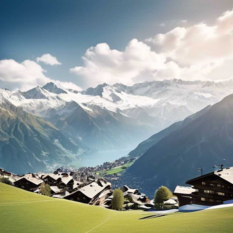 Le charme hivernal de Verbier, Suisse.