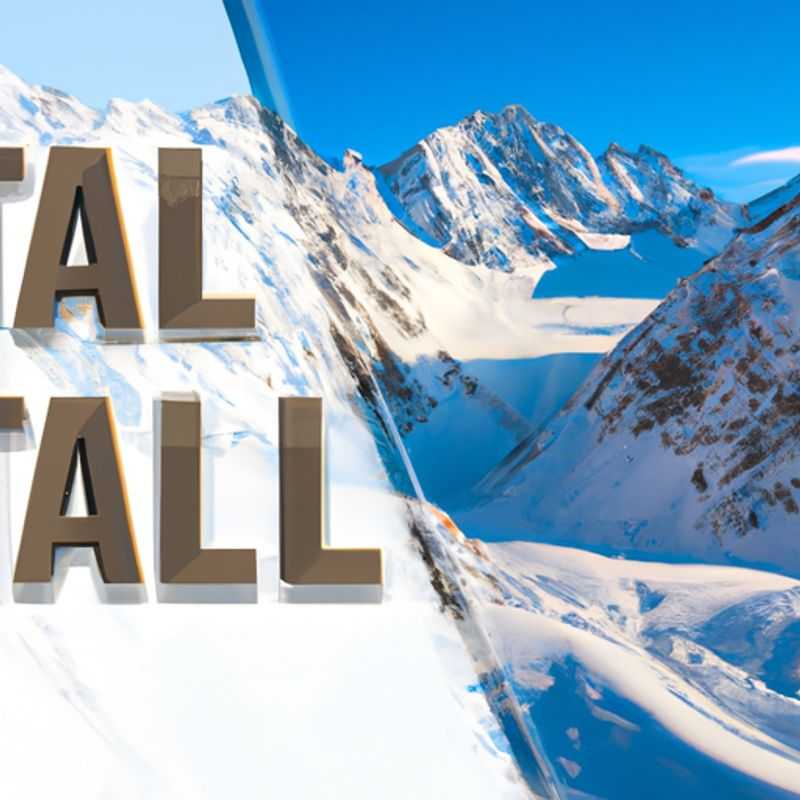 Couple carving their tracks through the pristine powder of the Pitztal Glacier, Austria, surrounded by breathtaking alpine vistas, during their thrilling 3-day ski vacation.