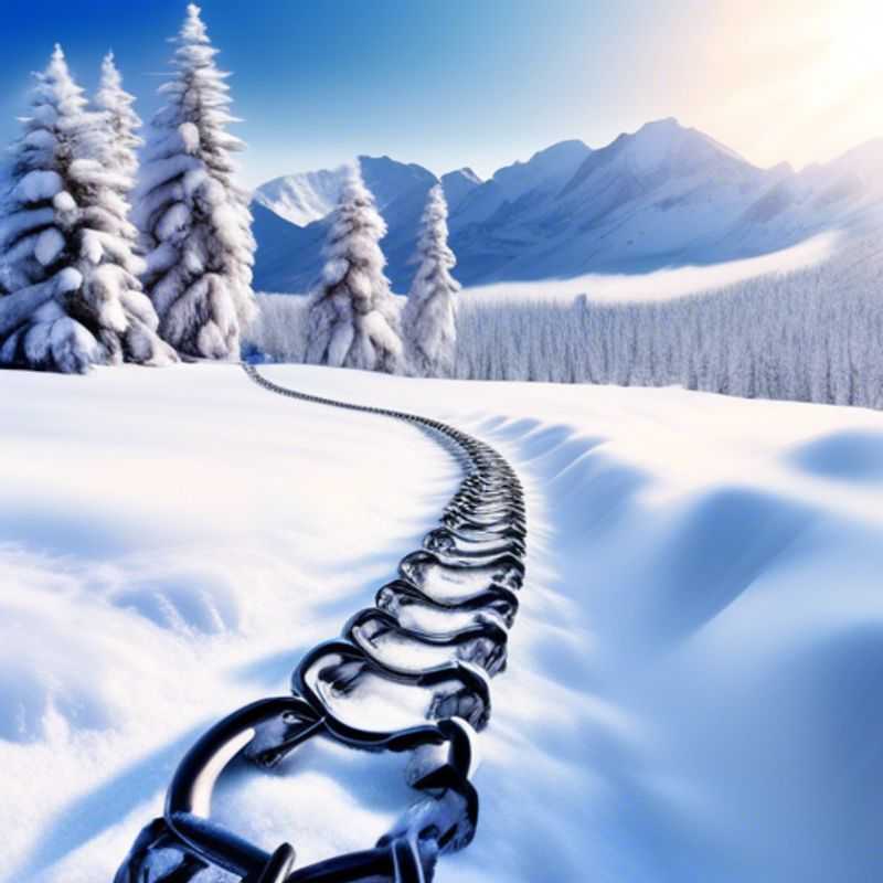 Cadenas para nieve para un viaje seguro en invierno.