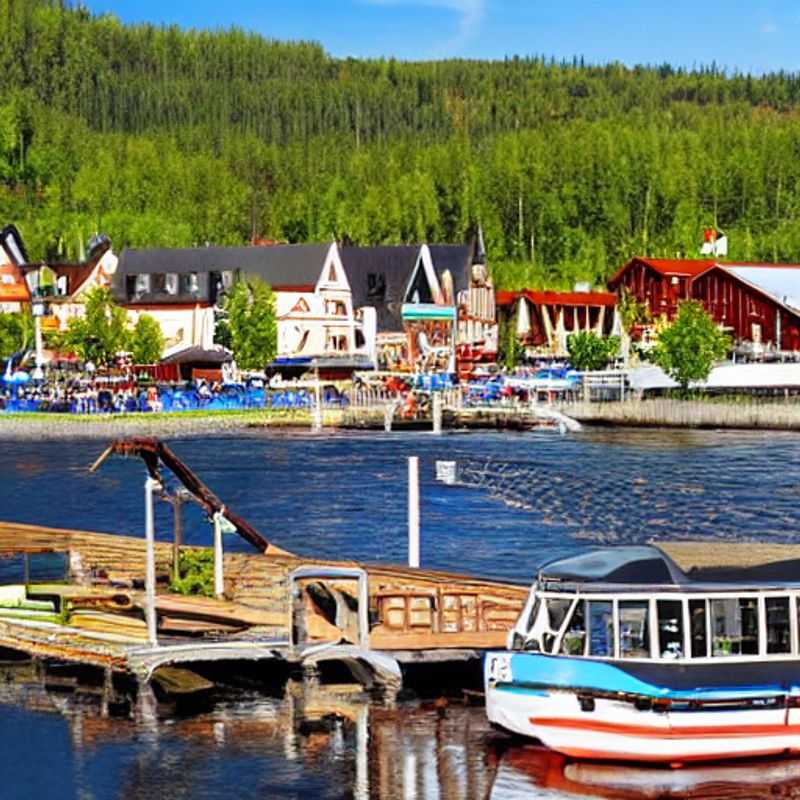 Lillehammer primaveril: paisagens deslumbrantes dos fiordes noruegueses durante as férias de primavera.
