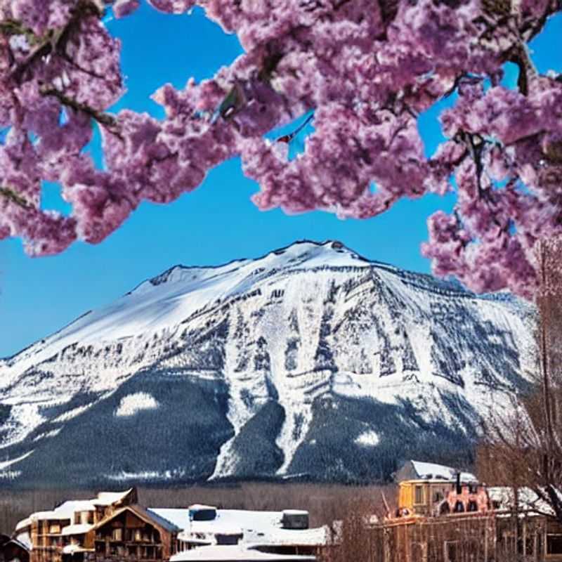 Telluride au printemps : des paysages époustouflants des montagnes Rocheuses enneigées.