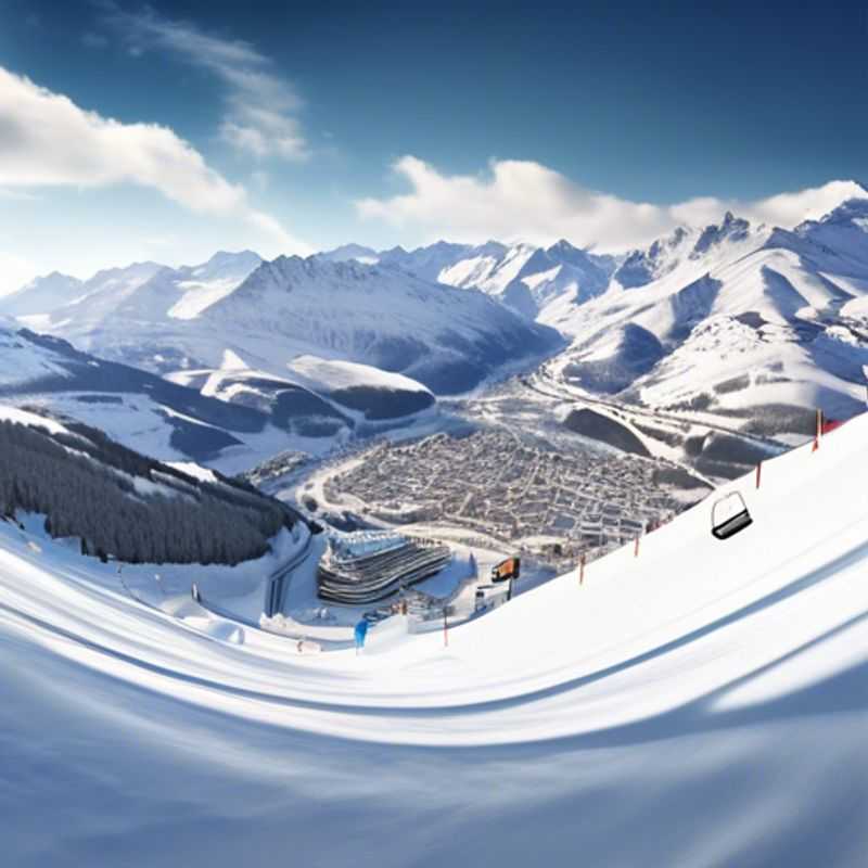 Here are a few options for alt text in Portuguese for an image of St. Moritz, Switzerland in an article about the best time to visit: