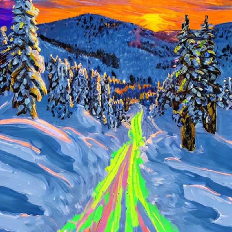 Le soleil printanier brille sur les pistes de Northstar California, une journée idéale pour des vacances de printemps.