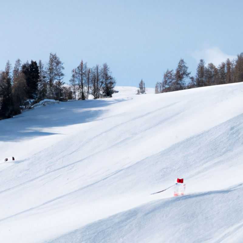 Four skiers amidst the breathtaking Alpine panorama of Crans-Montana, Switzerland, their skis poised for exhilarating adventures on the slopes during their two-week ski vacation.