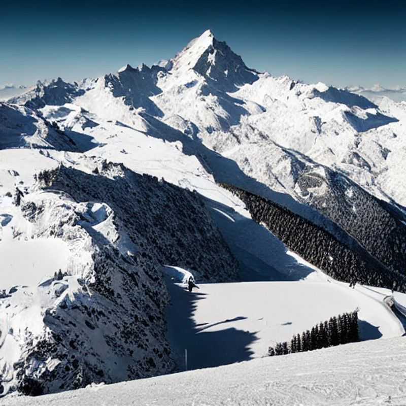 Chamonix Mont-Blanc au printemps : paysages époustouflants des montagnes enneigées et des premiers signes du printemps.