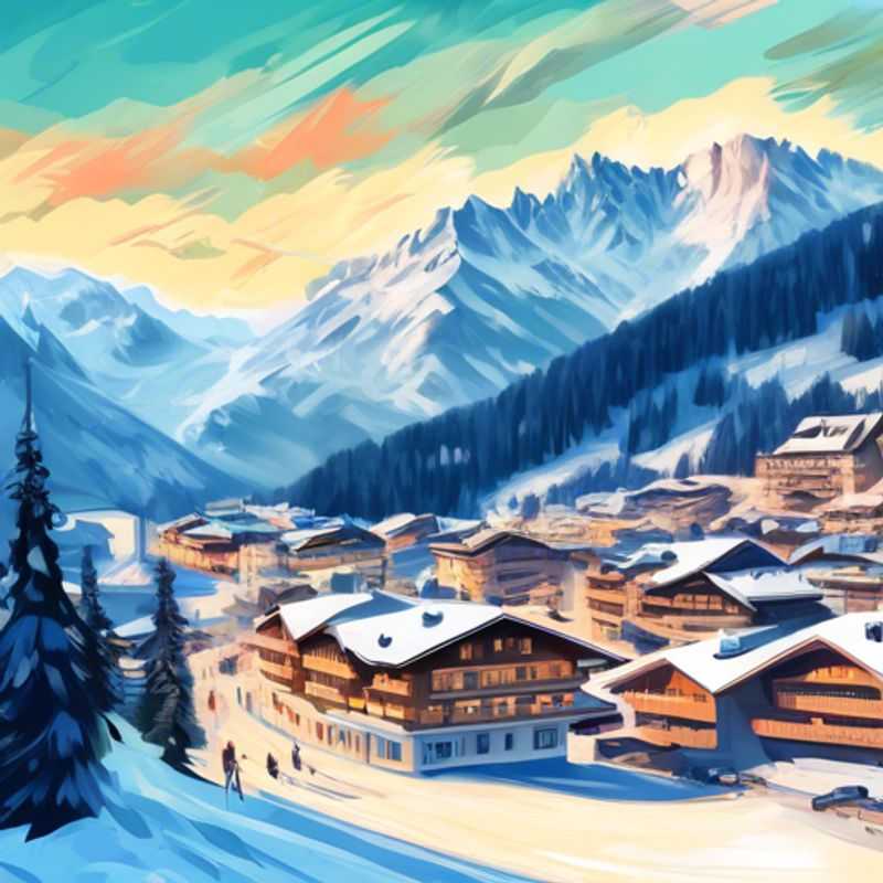 A solo traveler reveling in the breathtaking alpine scenery of Axamer Lizum, Austria, embracing the thrill of skiing during a 3-week adventure in the heart of ski season.