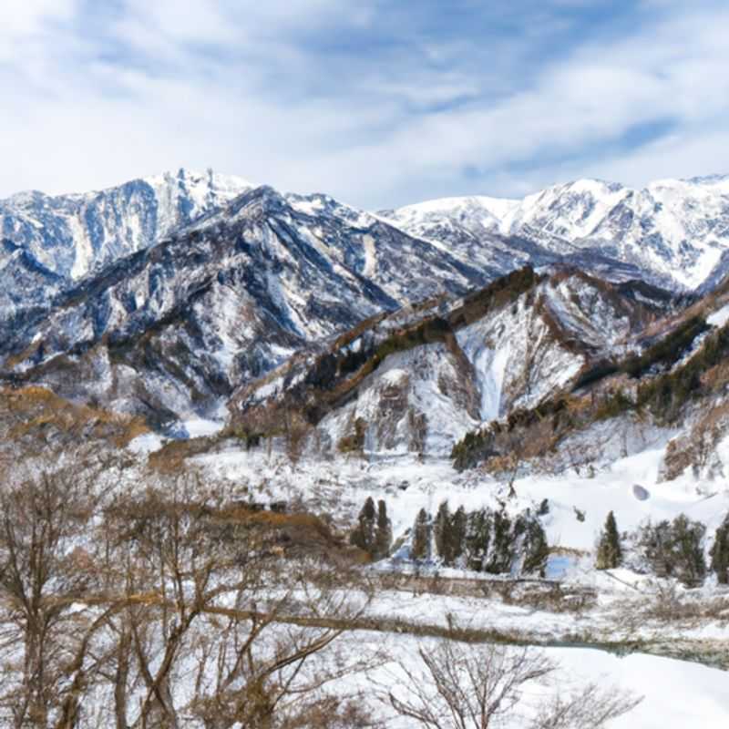 Горнолыжный курорт Хакуба: катание на лыжах в Японии, словно в сказке