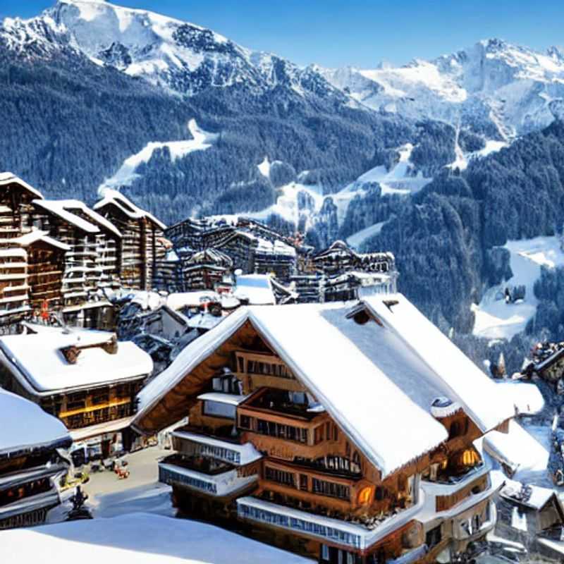 Verbier au printemps : Descente en ski, soleil printanier et montagnes majestueuses.