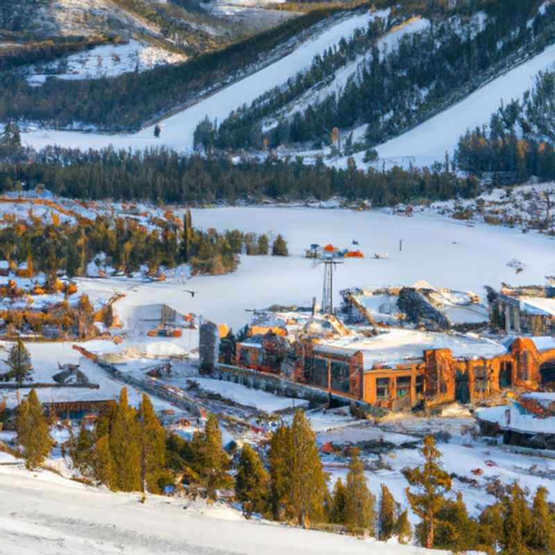 Gondola Ride Through a Winter Wonderland in Mammoth Mountain