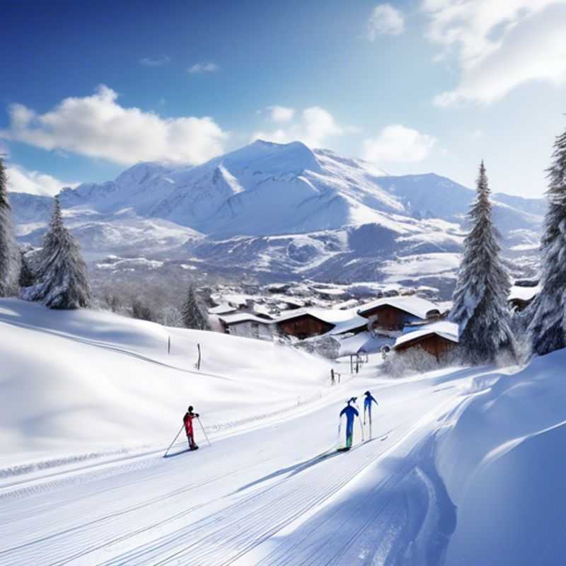 Experience the Majestic Aiguille Rouge Nature Reserve&#58; Breathtaking Views Await in Les Arcs During Ski Season