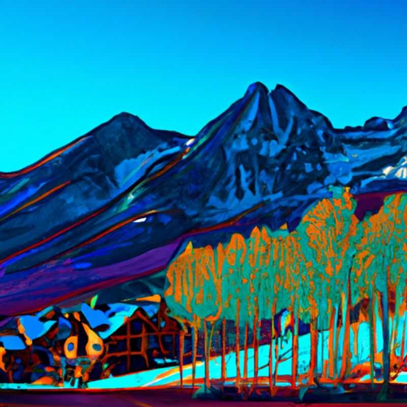 Four intrepid skiers carving their way down the pristine slopes of Aspen Snowmass, USA, enveloped in the exhilaration of a 3-day ski adventure amidst breathtaking mountain vistas.