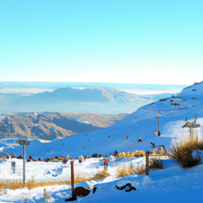 Discovering the Enchanting Beauty of Sierra Nevada's Los Cahorros During the Ski Season