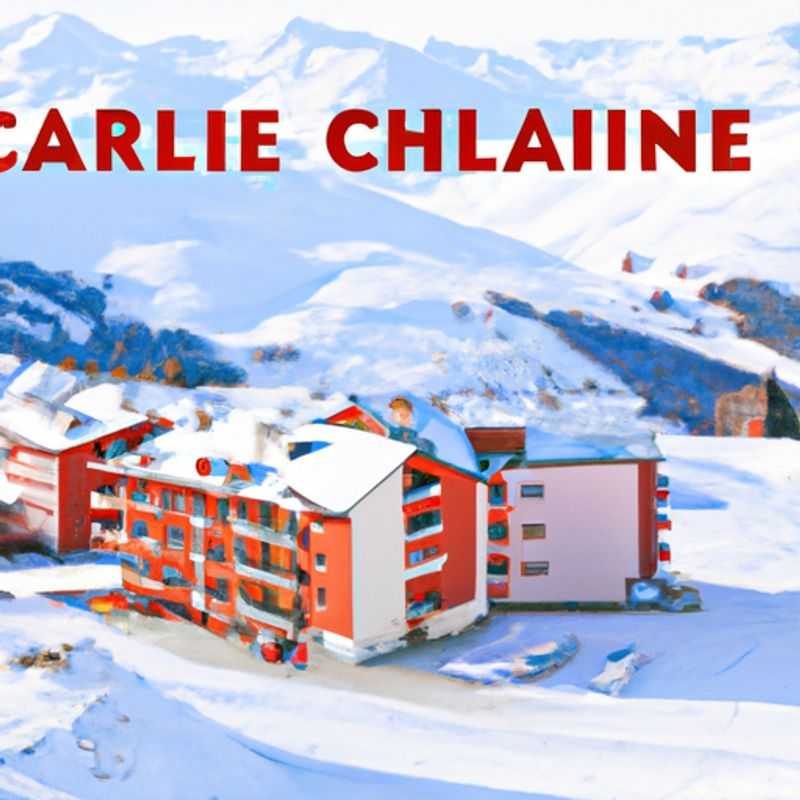 Six skiers exhilarated amidst the pristine slopes of La Plagne, France, carving their paths through the powdery paradise on their 5-day ski adventure during the height of the ski season.