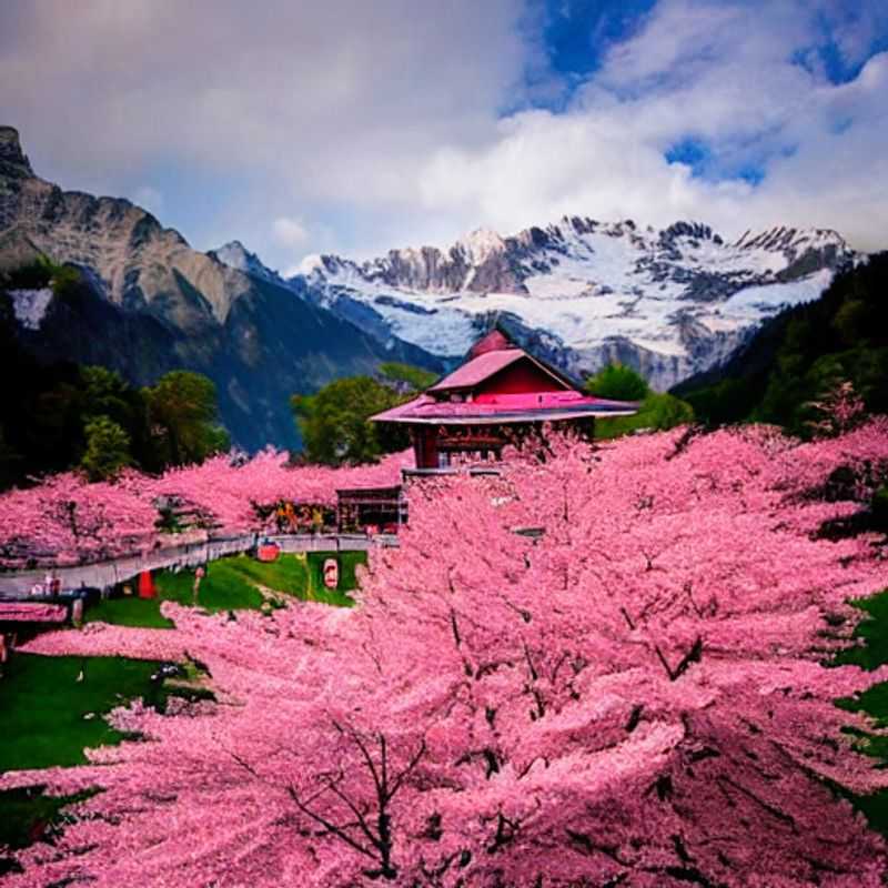 Here are a few options for alt text in Portuguese for an image of Corvatsch, Switzerland, in an article about spring break activities: