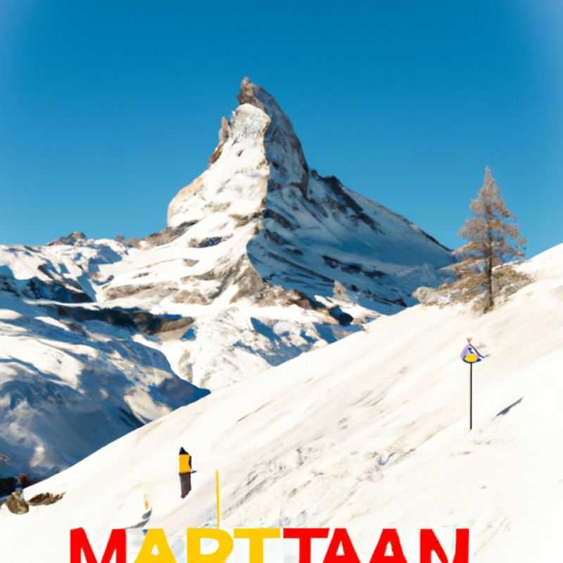 Six skiers revel in the breathtaking panorama of snow-capped mountains and pristine slopes as they conquer the legendary runs of Zermatt, Switzerland, during their exhilarating 4-day ski adventure.