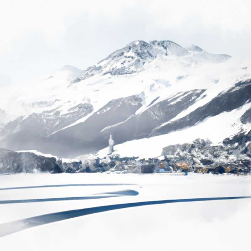 An adventurous couple carving fresh tracks on the pristine slopes of St. Moritz, Switzerland, during their exhilarating 4-day ski vacation amidst the majestic Swiss Alps.