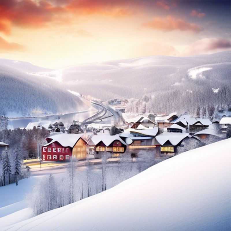 Lillehammer, Norvège, en hiver : une image pittoresque illustrant le charme hivernal de la ville, idéale pour déterminer la meilleure période pour la visiter.
