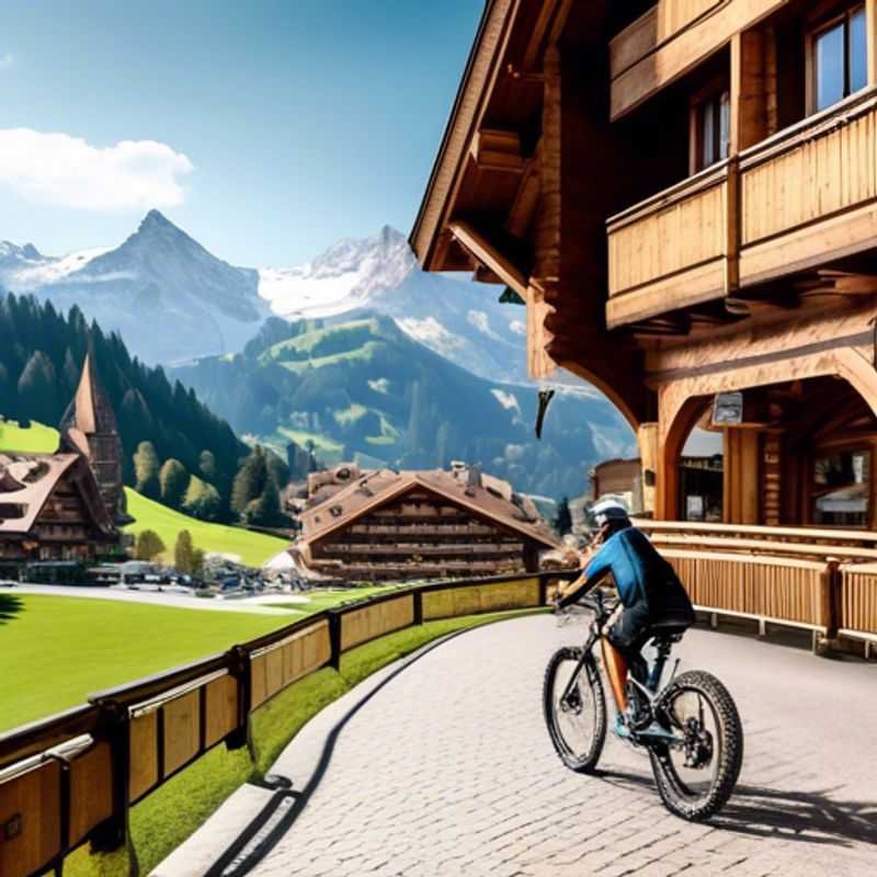 Impresionantes vistas de las montañas de Gstaad, Suiza, ideales para disfrutar de paseos en invierno.