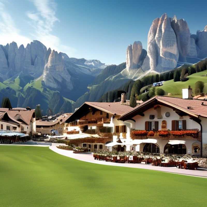 Desfrute de um Passeio de Carroça Puxada por Cavalos na Pitoresca Vila de Val Gardena Durante a Temporada de Esqui
