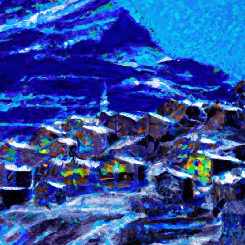 Four skiers clad in vibrant gear, carving graceful arcs against the breathtaking backdrop of Cervinia, Italy's majestic mountains, during their exhilarating 5-day ski adventure.
