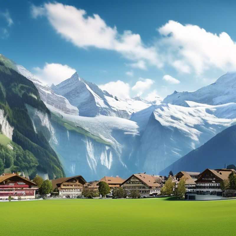 Experience the Majestic Kleine Scheidegg&#58; Skiing with a View in Jungfrau Region&#44; Switzerland