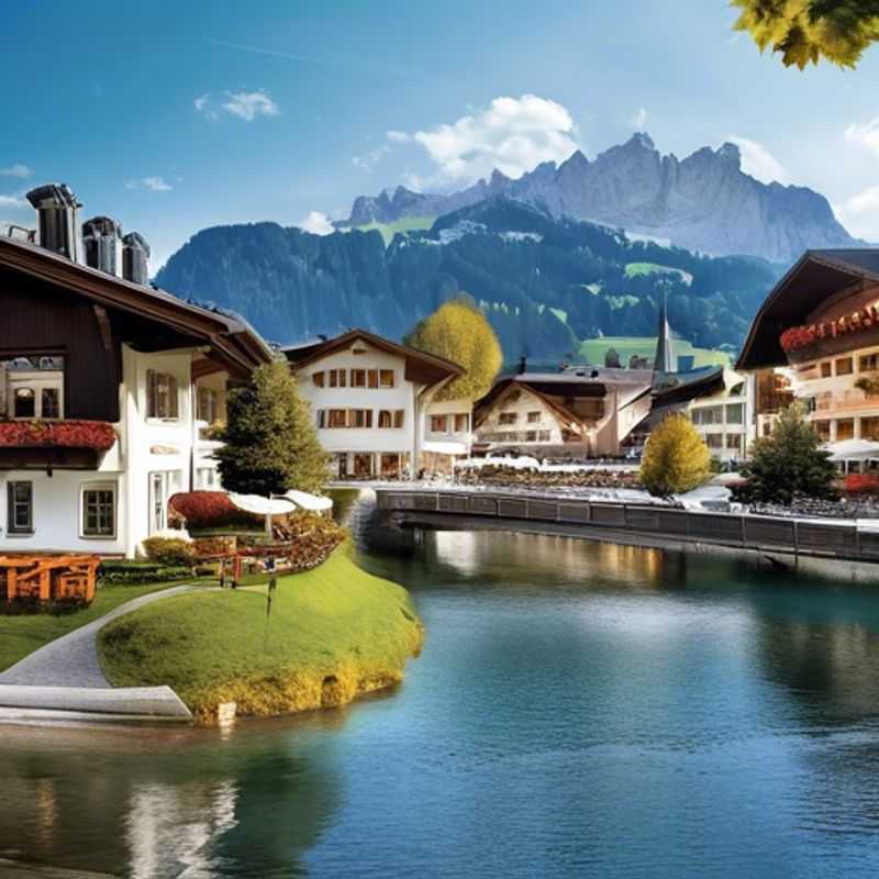 Unwind in Luxury: Relax at the Aquarena Spa and Enjoy the Heated Outdoor Pools in Kitzbühel, Austria During Ski Season