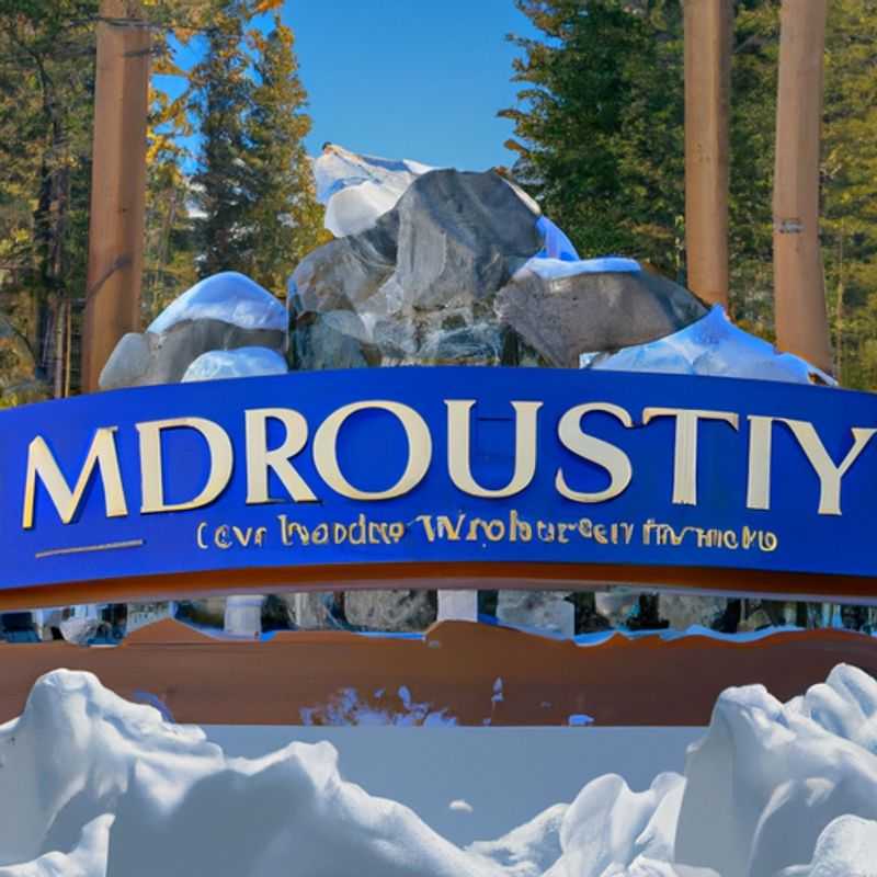 Six thrill-seekers carving their way down the pristine slopes of Mammoth Mountain, USA, amidst a winter wonderland, during their 24-hour ski adventure.