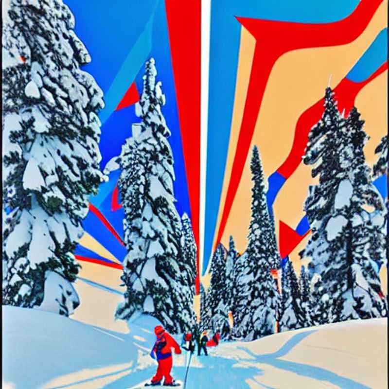 Le soleil printanier brille sur les pistes de Northstar California.