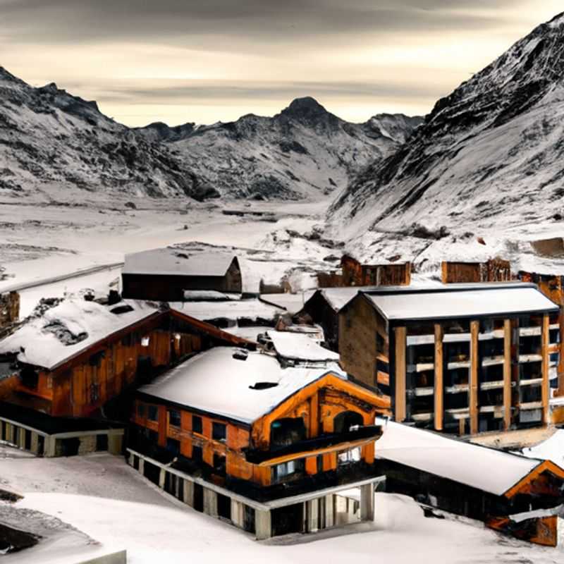 Winter Hiking on Swiss Alps in Andermatt, Switzerland During Ski Season