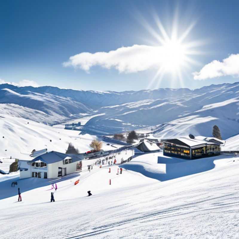Détendez-vous dans les bains à remous extérieurs après une journée sur les pistes à Cardrona Alpine Resort, Nouvelle-Zélande