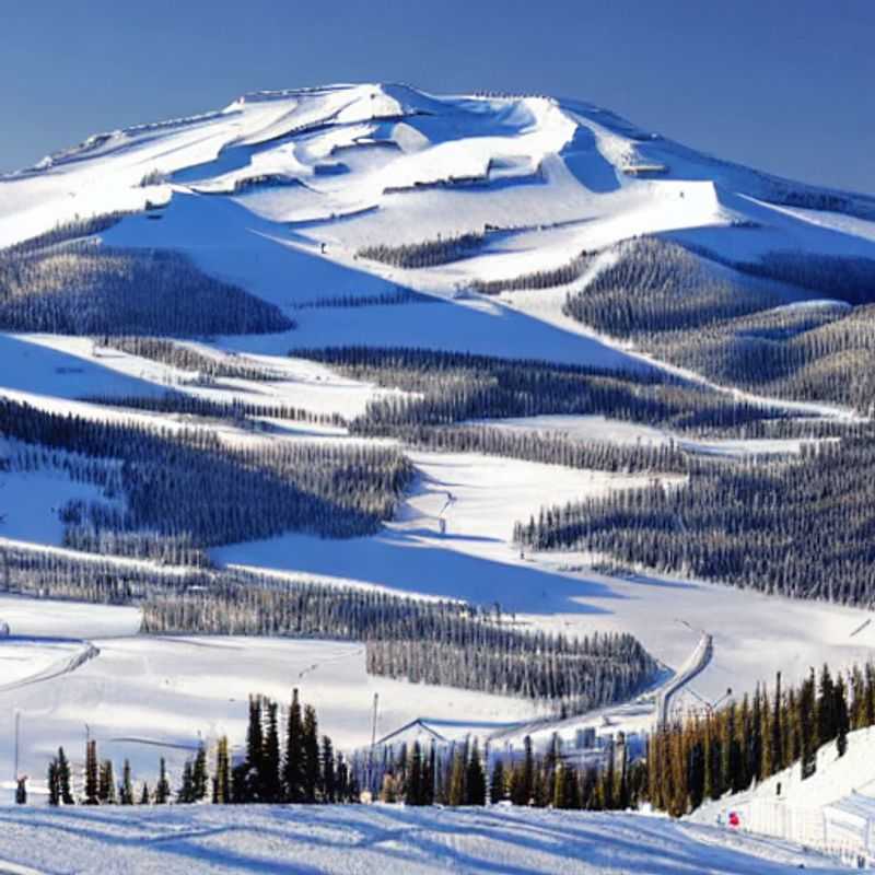 Le soleil printanier brille sur les pentes de Sunshine Village.