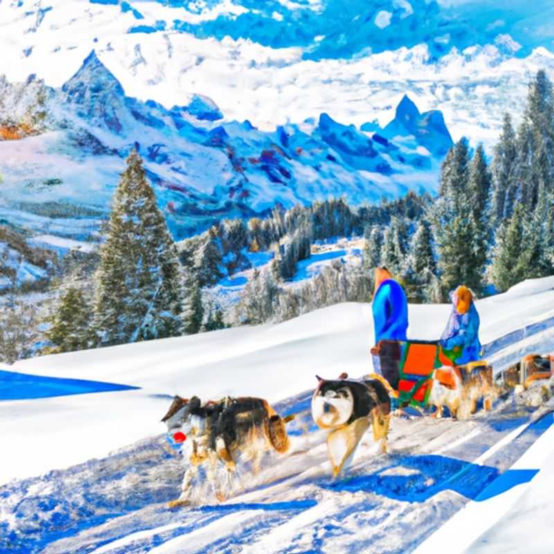 Hiking the Winter Trails in Gstaad Mountain Rides, Switzerland: A Snowy Adventure