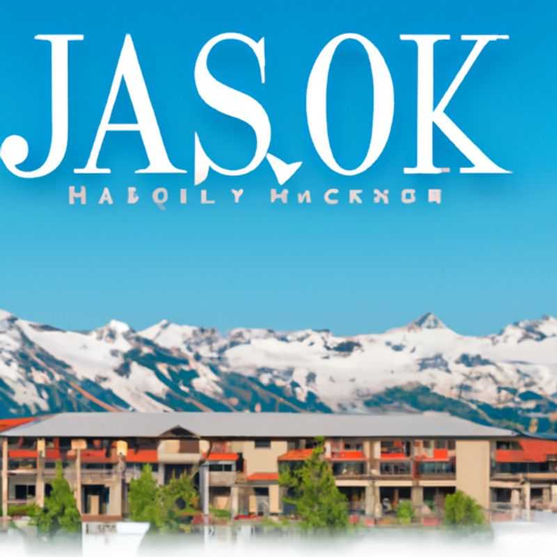 Après Ski at Teton Village in Jackson Hole, USA During Ski Season