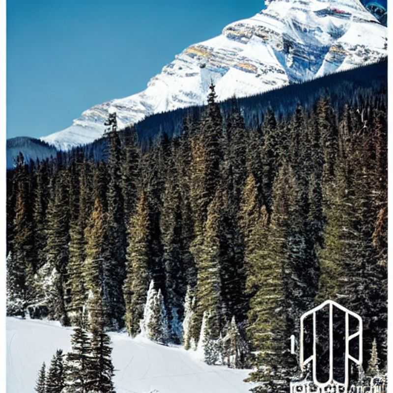 Dois amigos admirando a deslumbrante vista da Montanha Norquay, Canadá, durante as férias de primavera.