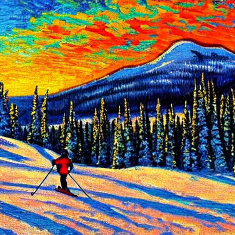 Shredding spring slush and sunshine: A vibrant scene at Big White Ski Resort, Canada during spring break, perfect for families and thrill-seekers alike!
